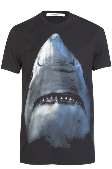 givenchy shark long sleeve shirt|Givenchy bear t shirt.